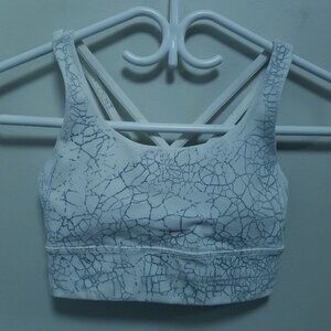 Lululemon Energy Bra 2 XXS Woman's Longline Medium Support B–D Dye Thread Cups